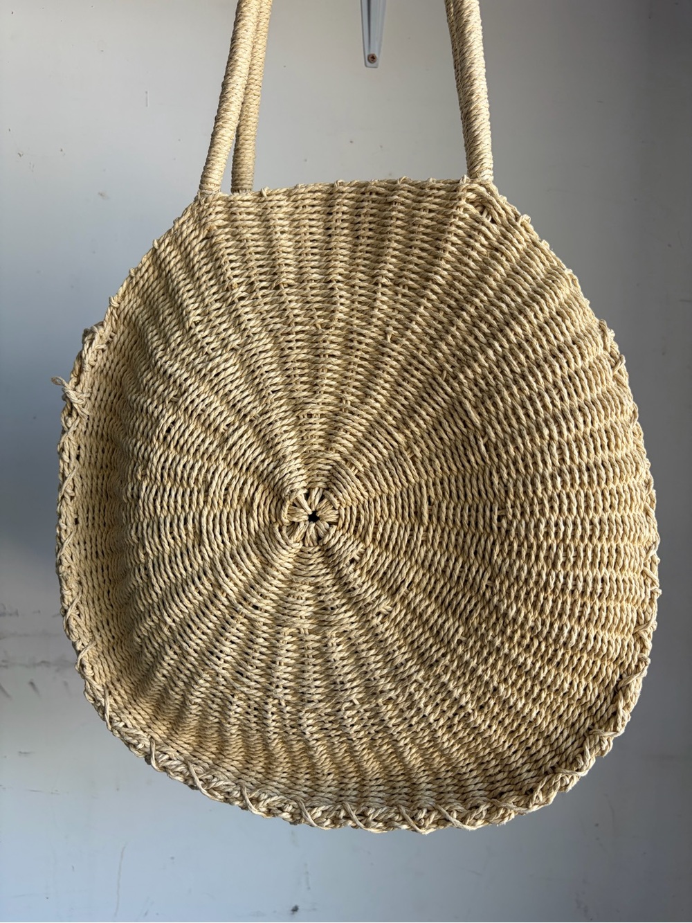 Urban Outfitters Round Woven Tote